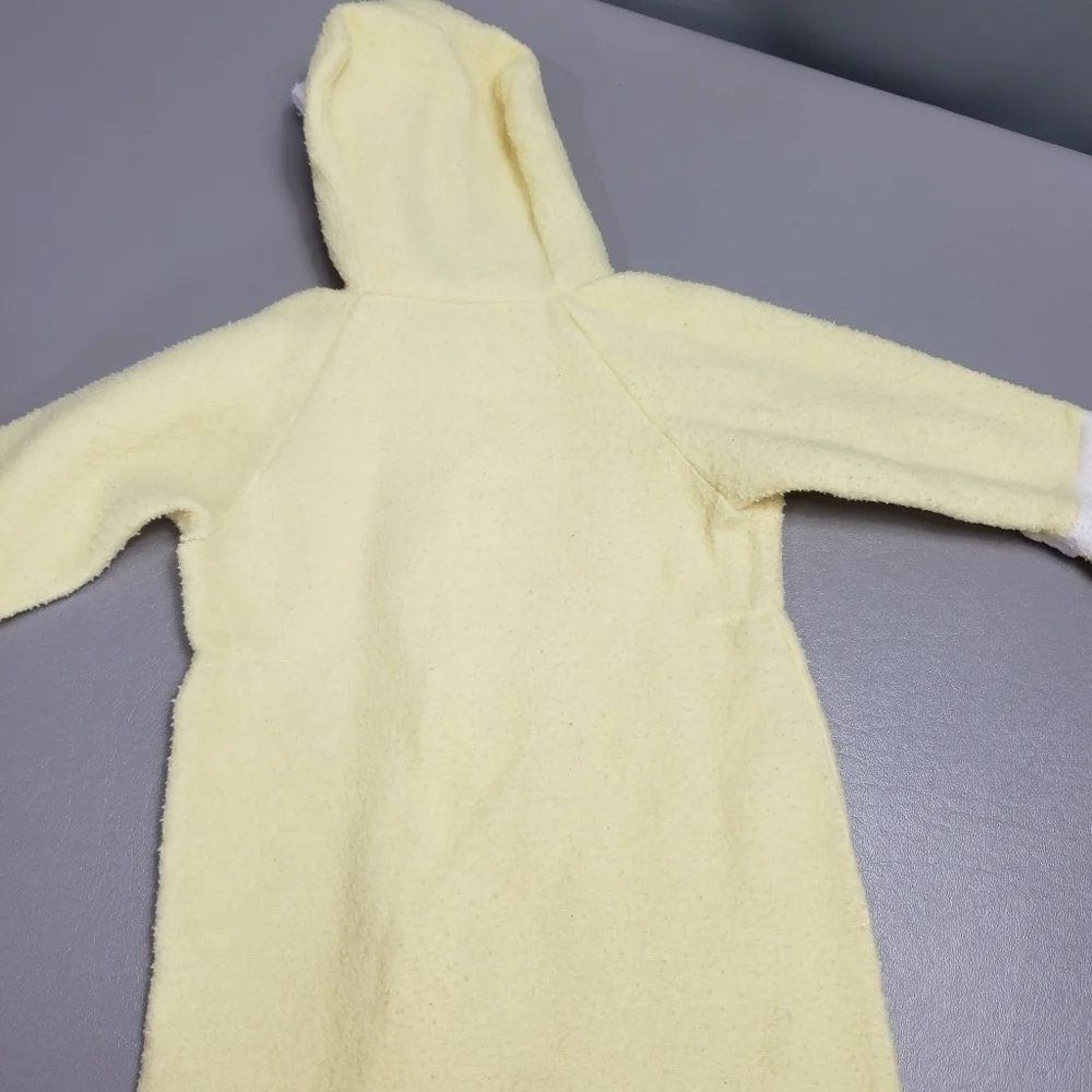 Vintage carters yellow baby pajamas small